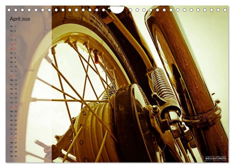 Produktbild: Simson S51 (Wandkalender 2026 DIN A4 quer), CALVENDO Monatskalender