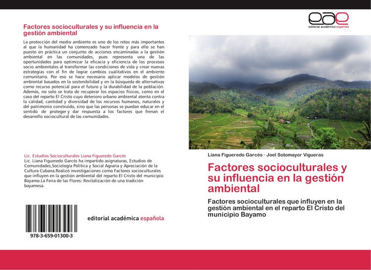 Produktbild: Factores socioculturales y su influencia en la gesti&oacute;n ambiental