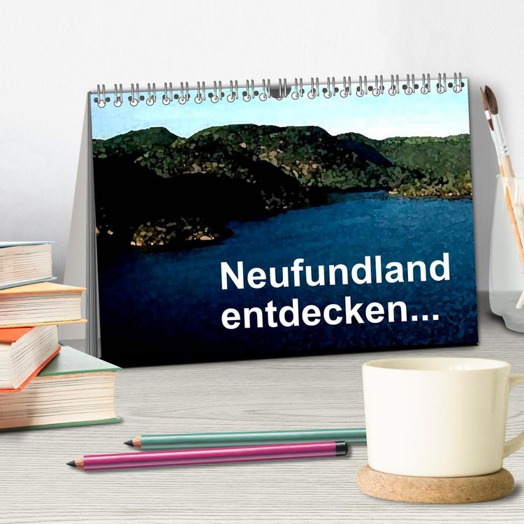 Produktbild: Neufundland entdecken (Tischkalender 2026 DIN A5 quer), CALVENDO Monatskalender