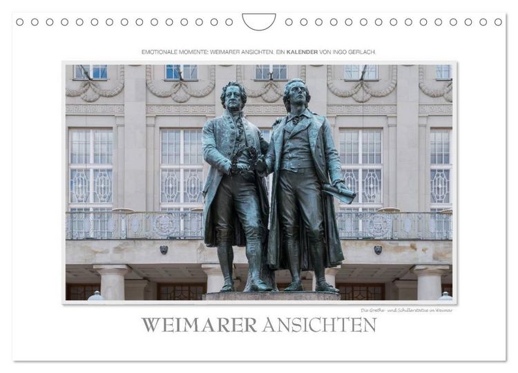 Produktbild: Emotionale Momente: Weimarer Ansichten. (Wandkalender 2026 DIN A4 quer), CALVENDO Monatskalender