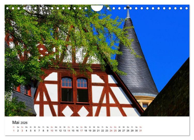 Produktbild: Deutschlands Burgen - Burgen, Schl&ouml;sser und Ruinen (Wandkalender 2026 DIN A4 quer), CALVENDO Monatskalender