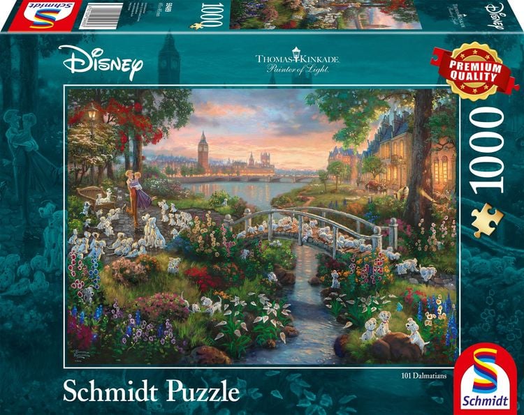 Produktbild: Puzzle Schmidt Spiele 101 Dalmatiner 1000 Teile