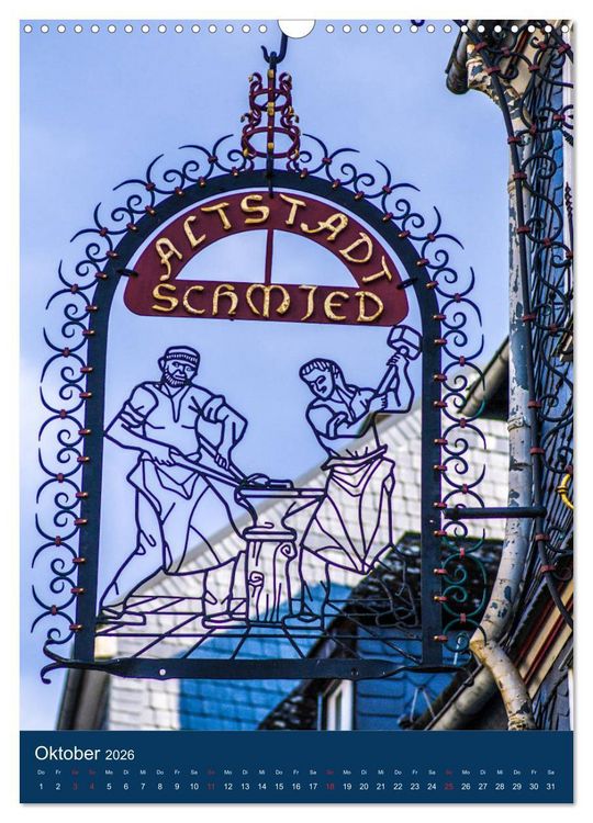 Produktbild: Siegener Stadtansichten (Wandkalender 2026 DIN A3 hoch), CALVENDO Monatskalender