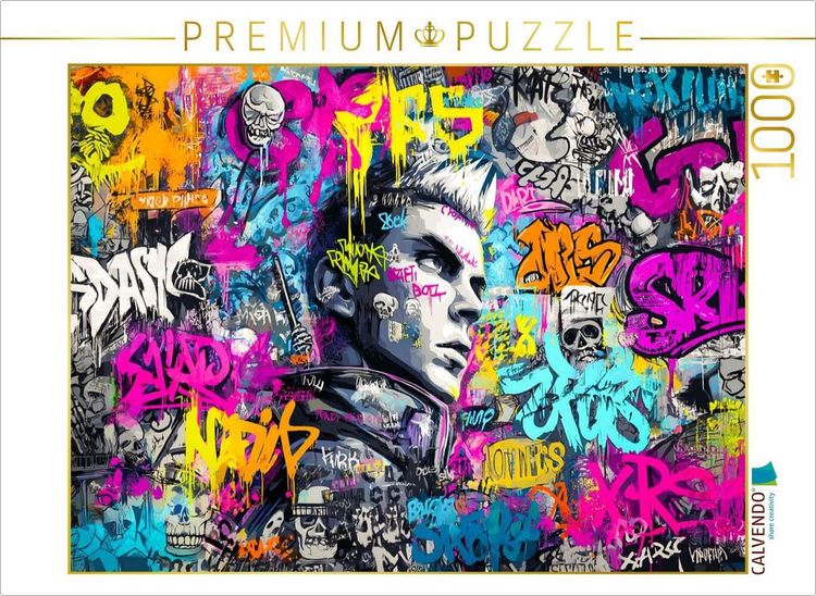 Produktbild: CALVENDO Puzzle Future on Walls | 1000 Teile Lege-Gr&ouml;&szlig;e 64x48cm Foto-Puzzle f&uuml;r gl&uuml;ckliche Stunden