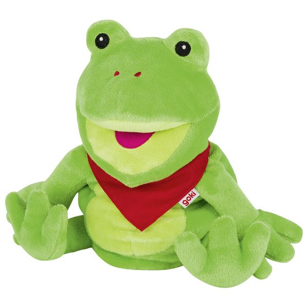 Produktbild: goki Handpuppe Frosch Frilo