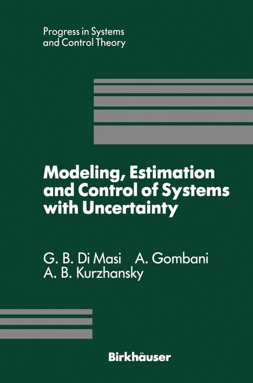 Produktbild: Modeling, Estimation and Control of Systems with Uncertainty