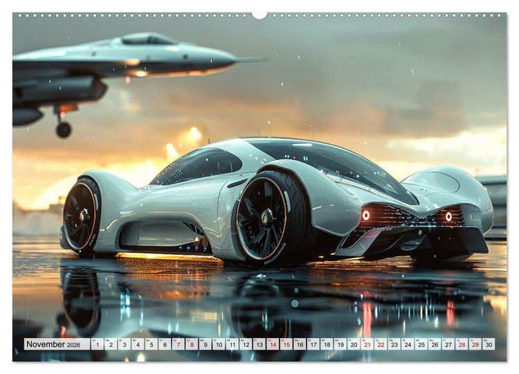 Produktbild: Future Rides (hochwertiger Premium Wandkalender 2026 DIN A2 quer), Kunstdruck in Hochglanz