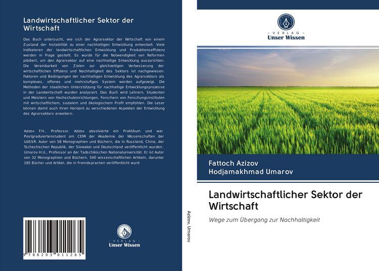 Produktbild: Landwirtschaftlicher Sektor der Wirtschaft