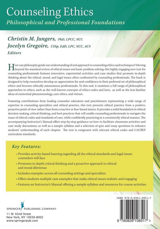 Produktbild: Counseling Ethics