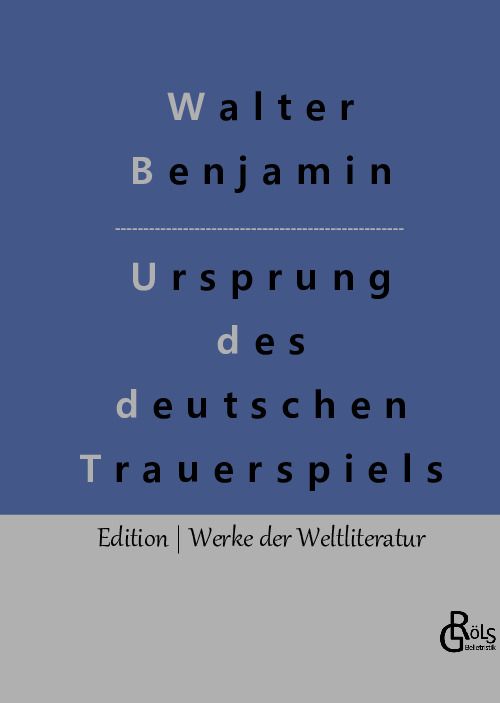 Produktbild: Ursprung des deutschen Trauerspiels