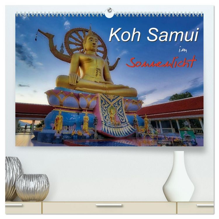 Produktbild: Koh Samui im Sonnenlicht (hochwertiger Premium Wandkalender 2026 DIN A2 quer), Kunstdruck in Hochglanz