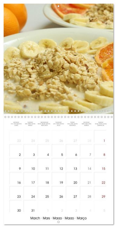 Produktbild: SWEET OATMEAL (Wall Calendar 2026 12 &times; 12 Inch) CALVENDO 12 Month Wall Calendar