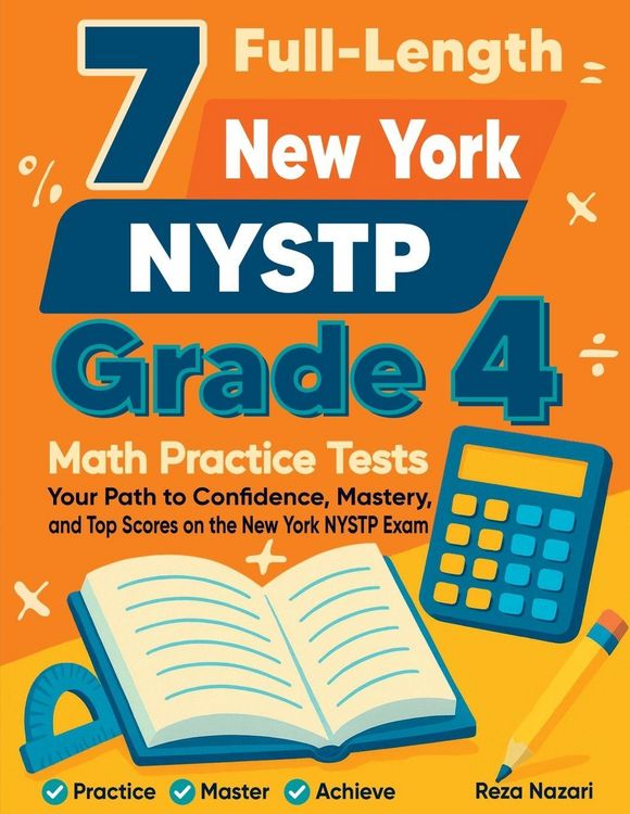 Produktbild: 7 Full-Length New York NYSTP Grade 4 Math Practice Tests
