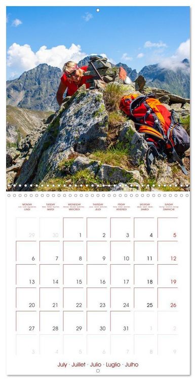Produktbild: Kramer, C: In Love with the Alps (Wall Calendar 2026 12 &times; 12