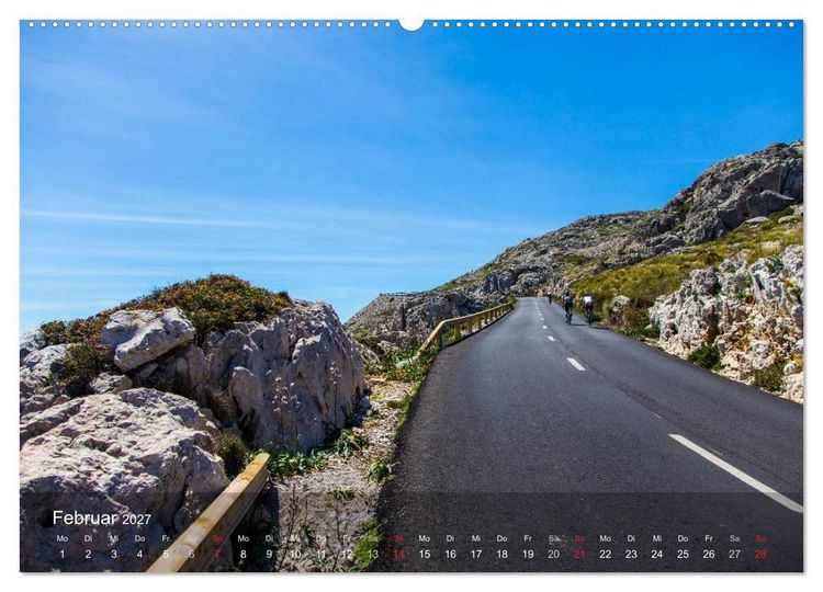 Produktbild: Mit dem Rennrad auf Mallorca (hochwertiger Premium Wandkalender 2027 DIN A2 quer), Kunstdruck in Hochglanz
