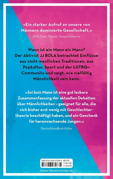 Produktbild: Sei kein Mann