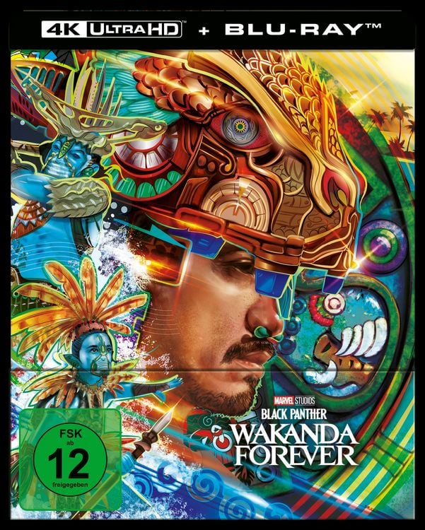Produktbild: Black Panther - Wakanda forever - Steelbook - Talokan Special Edition  (4K Ultra HD) (+ Blu-ray)