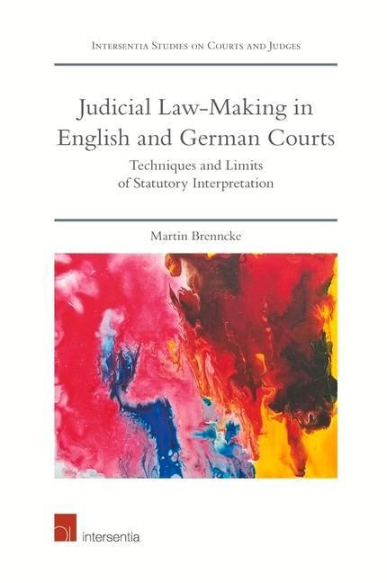 Produktbild: Brenncke, M: Judicial Law-Making in English and German Court