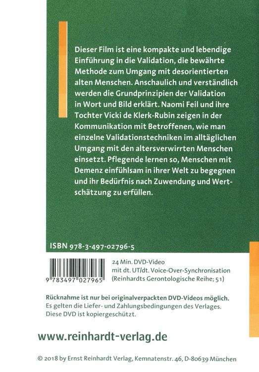 Produktbild: Was ist Validation? - Edward G. Feil (Neuauflage 2018)