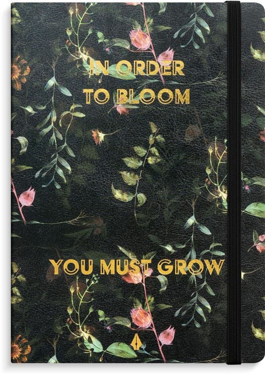 Produktbild: Burde Notizbuch Deluxe A5 Flower