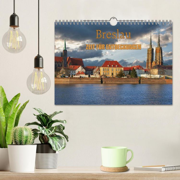 Produktbild: Breslau &ndash; Zeit f&uuml;r Entdeckungen (Wandkalender 2026 DIN A4 quer), CALVENDO Monatskalender
