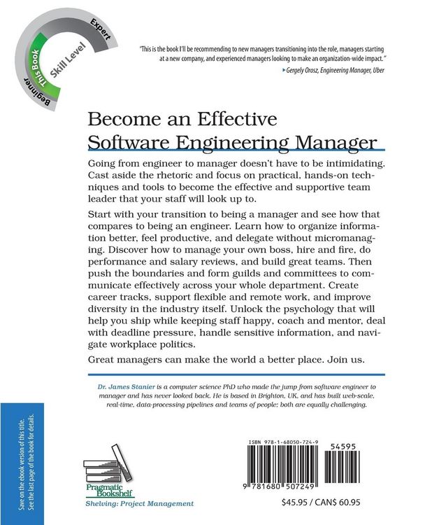 Produktbild: Become an Effective Software Engineering Manager