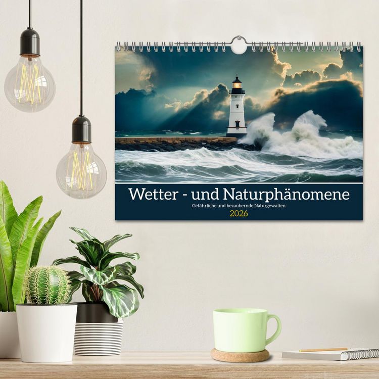 Produktbild: Wetter- und Naturph&auml;nomene (Wandkalender 2026 DIN A4 quer), CALVENDO Monatskalender