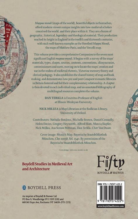 Produktbild: Critical Companion to English Mappae Mundi of the Twelfth and Thirteenth Centuries