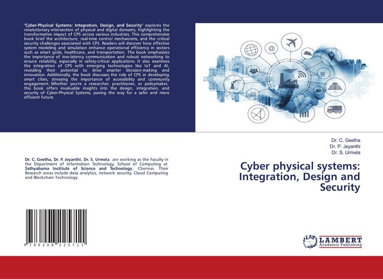 Produktbild: Cyber physical systems: Integration, Design and Security