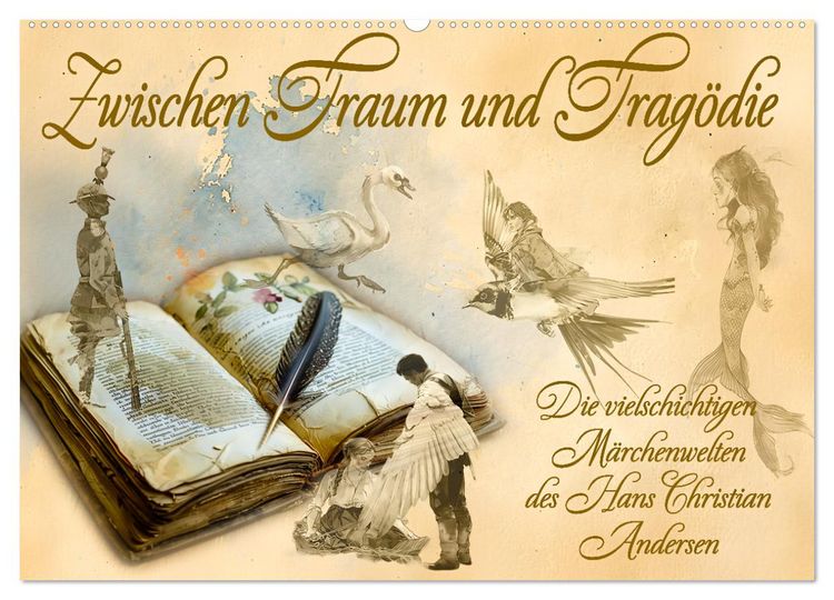 Produktbild: Zwischen Traum und Trag&ouml;die (Wandkalender 2026 DIN A2 quer), CALVENDO Monatskalender