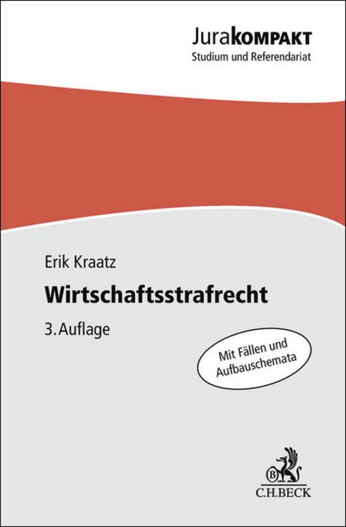 Bild vom Artikel Wirtschaftsstrafrecht vom Autor Erik Kraatz