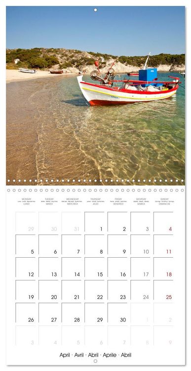 Produktbild: Europe - Greece (Wall Calendar 2027 12 &times; 12 Inch) CALVENDO 12 Month Wall Calendar