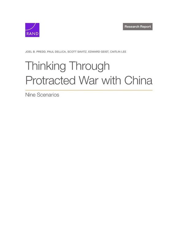 Produktbild: Thinking Through Protracted War with China