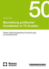 Produktbild: Beurteilung politischer Kandidaten in TV-Duellen