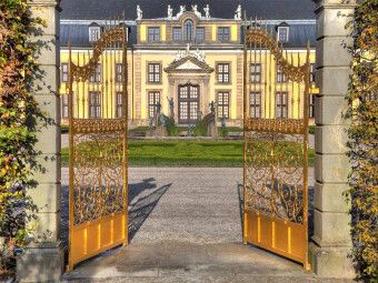 Produktbild: CALVENDO Puzzle Goldenes Tor | 1000 Teile Lege-Gr&ouml;&szlig;e 64x48cm Foto-Puzzle f&uuml;r gl&uuml;ckliche Stunden