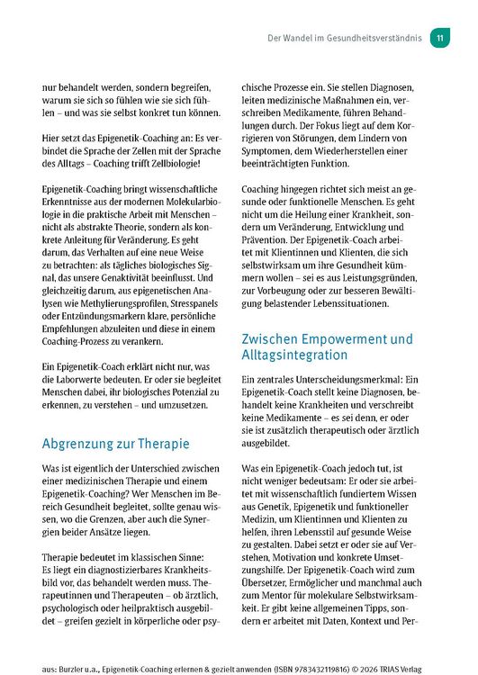 Produktbild: Epigenetik-Coaching erlernen & gezielt anwenden