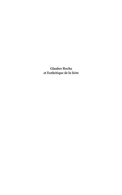 Produktbild: Glauber Rocha et l'esthetiquede la faim