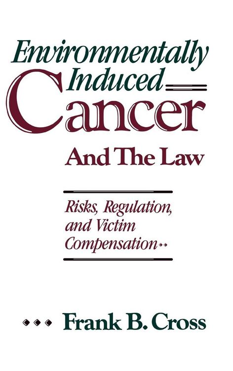 Produktbild: Environmentally Induced Cancer and the Law