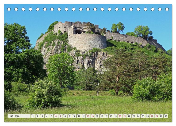 Produktbild: Hegau-Landschaften (Tischkalender 2026 DIN A5 quer), CALVENDO Monatskalender