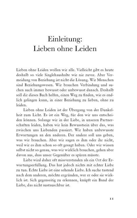 Lieben ohne Leiden