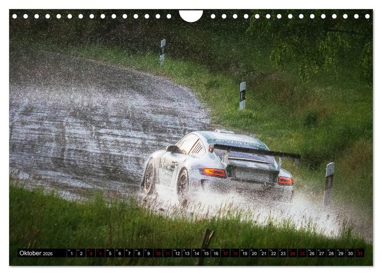 Produktbild: SCHNELL! AUTHENTISCH! MITTENDRIN! - RALLYE! (Wandkalender 2026 DIN A4 quer), CALVENDO Monatskalender