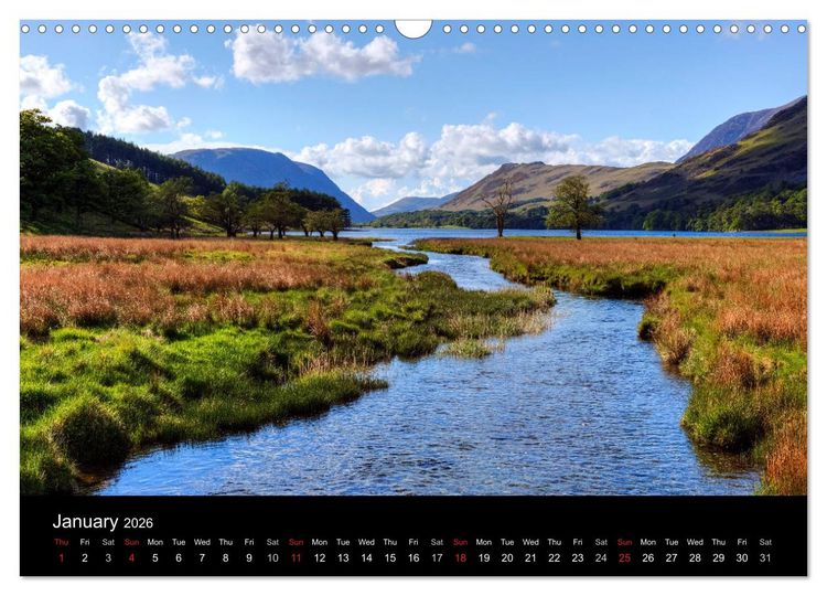 Produktbild: Cumbria - Lake District (Wall Calendar 2026 DIN A3 landscape), CALVENDO 12 Month Wall Calendar
