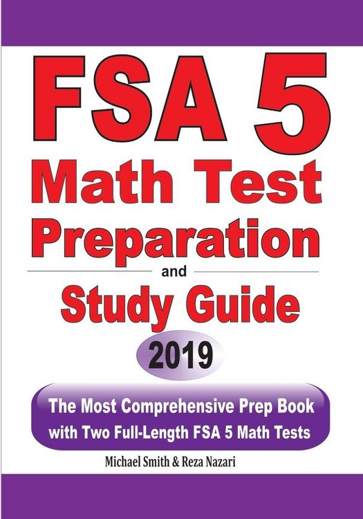 Produktbild: FSA 5 Math Test Preparation and Study Guide