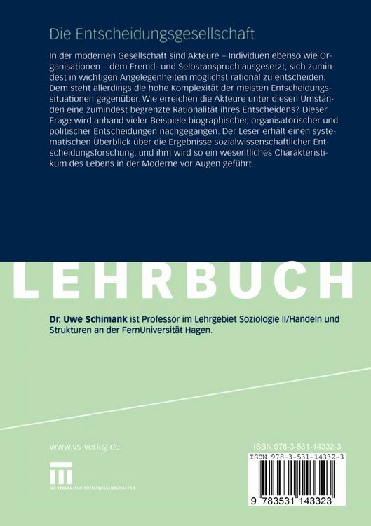 Die Entscheidungsgesellschaft