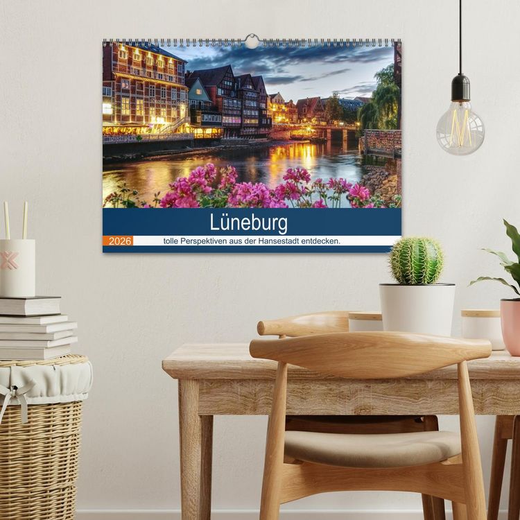 Produktbild: L&uuml;neburg (Wandkalender 2026 DIN A3 quer), CALVENDO Monatskalender