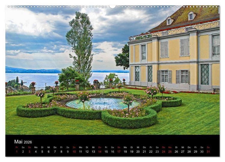 Produktbild: Von Schaffhausen zum S&auml;ntis (Wandkalender 2026 DIN A2 quer), CALVENDO Monatskalender