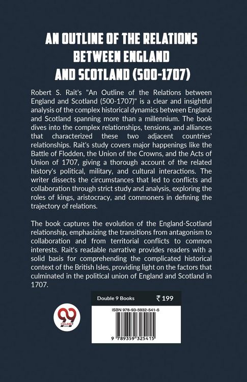 Produktbild: An Outline of the Relations between England and Scotland (500-1707)
