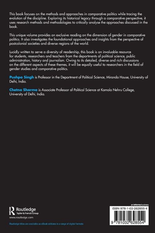 Produktbild: Methods and Approaches in Comparative Political Analysis