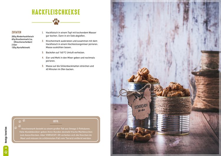 Produktbild: Hundekekse von der Backmatte