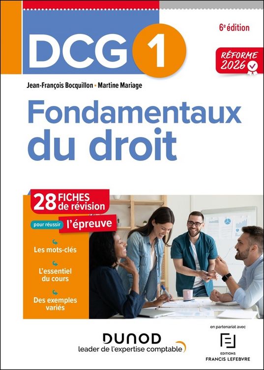 Produktbild: Dcg 1 fondamentaux du droit